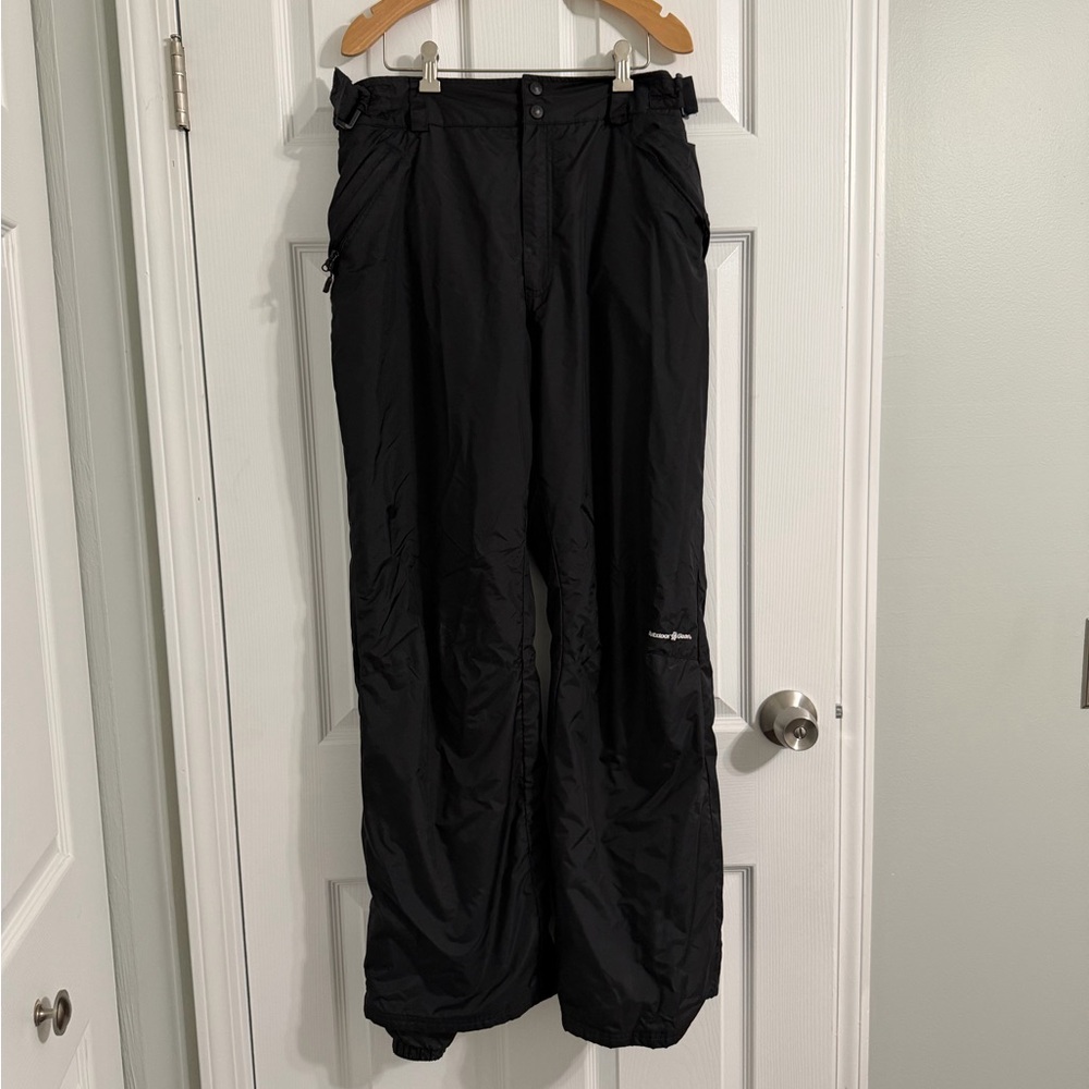 Men's Black Ski Pants